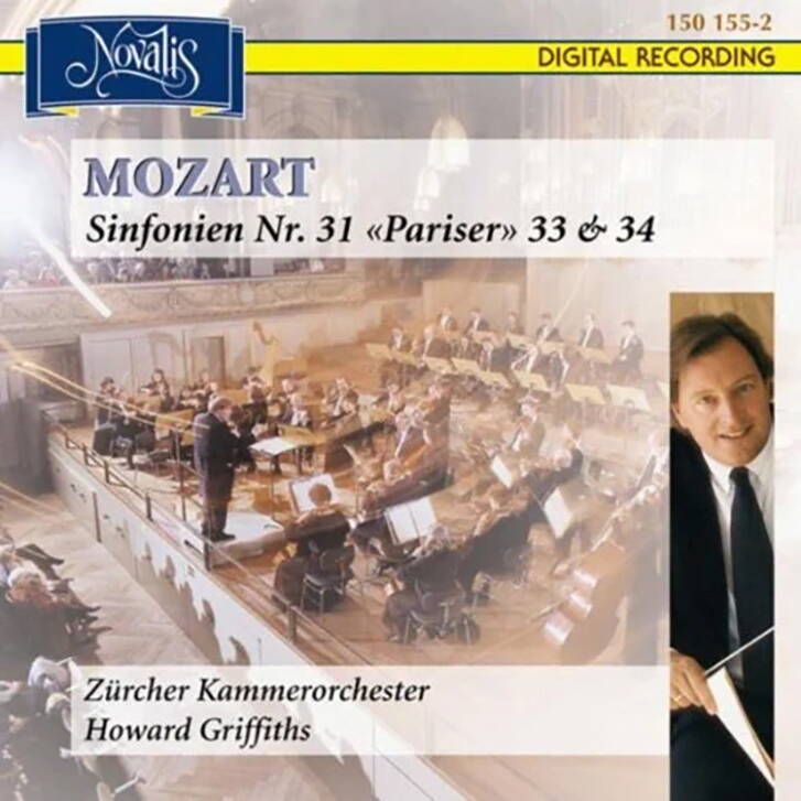 Mozart - Sinfonien Nr. 31 Pariser, 33 & 34