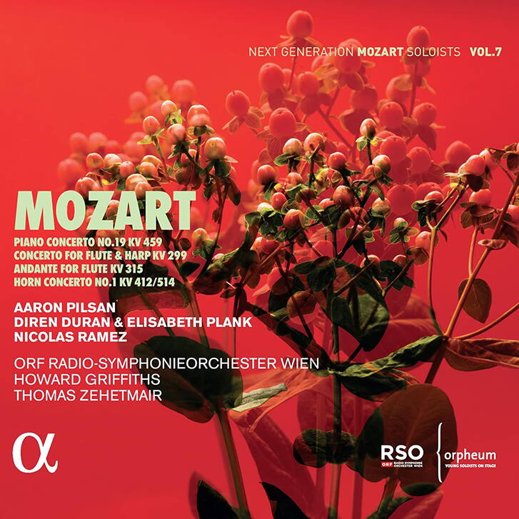 Next Generation Mozart Soloists Vol. 7 - Piano Concerto No. 19 KV 459; Concerto for Flute & Harp KV 299; Andante for Flute KV 315; Horn Concerto No. 1. KV 412/514